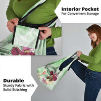 Australia Cup Melbourne Horse Racing Grocery Bag Hats Heels & Horseshoes Yellow Roses - Wonder Print Shop