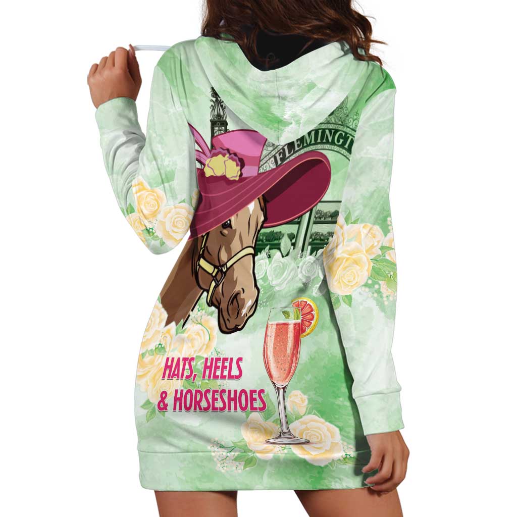 Australia Cup Melbourne Horse Racing Hoodie Dress Hats Heels & Horseshoes Yellow Roses - Wonder Print Shop