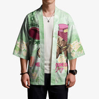 Australia Cup Melbourne Horse Racing Kimono Hats Heels & Horseshoes Yellow Roses - Wonder Print Shop