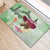 Australia Cup Melbourne Horse Racing Rubber Doormat Hats Heels & Horseshoes Yellow Roses - Wonder Print Shop