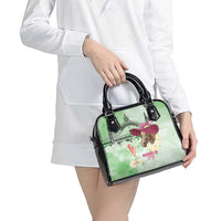 Australia Cup Melbourne Horse Racing Shoulder Handbag Hats Heels & Horseshoes Yellow Roses - Wonder Print Shop