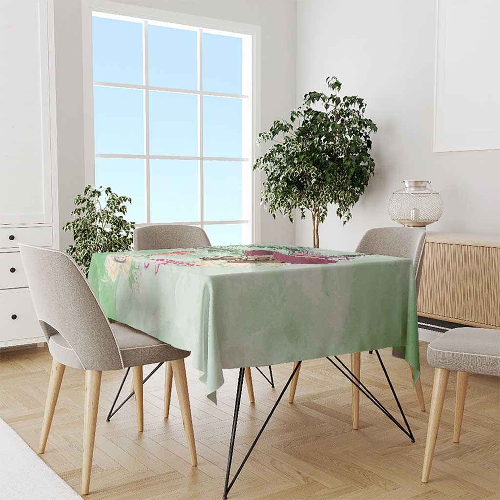 Australia Cup Melbourne Horse Racing Tablecloth Hats Heels & Horseshoes Yellow Roses - Wonder Print Shop