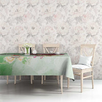 Australia Cup Melbourne Horse Racing Tablecloth Hats Heels & Horseshoes Yellow Roses - Wonder Print Shop