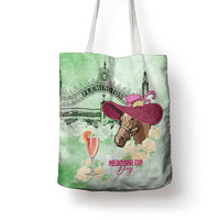 Australia Cup Melbourne Horse Racing Tote Bag Hats Heels & Horseshoes Yellow Roses - Wonder Print Shop
