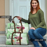 Australia Cup Melbourne Horse Racing Travel Bag Hats Heels & Horseshoes Yellow Roses - Wonder Print Shop