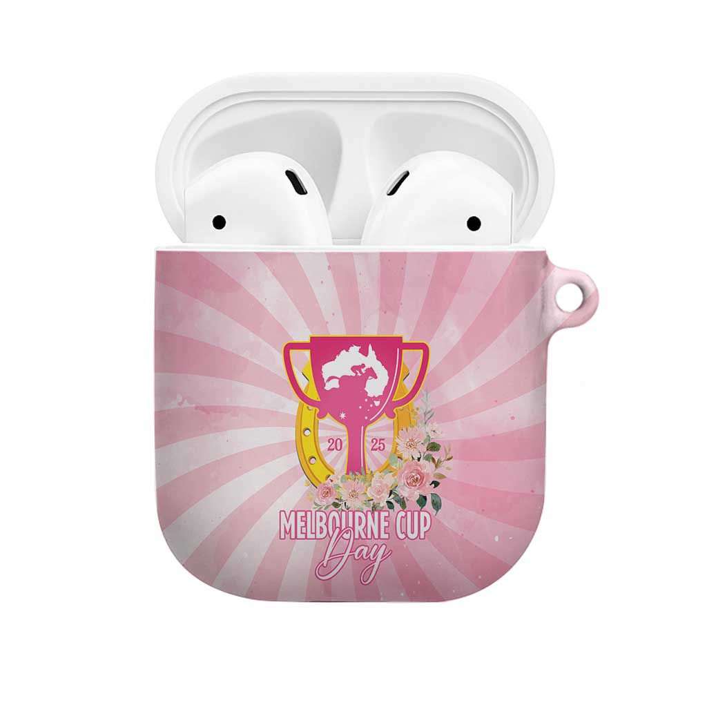 Australia Cup Melbourne Horse Racing AirPods Case 2025 Champion Trophy With Horseshoe - Wonder Print Shop
