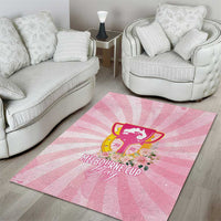 Australia Cup Melbourne Horse Racing Area Rug 2025 Champion Trophy With Horseshoe - Wonder Print Shop