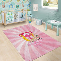 Australia Cup Melbourne Horse Racing Area Rug 2025 Champion Trophy With Horseshoe - Wonder Print Shop