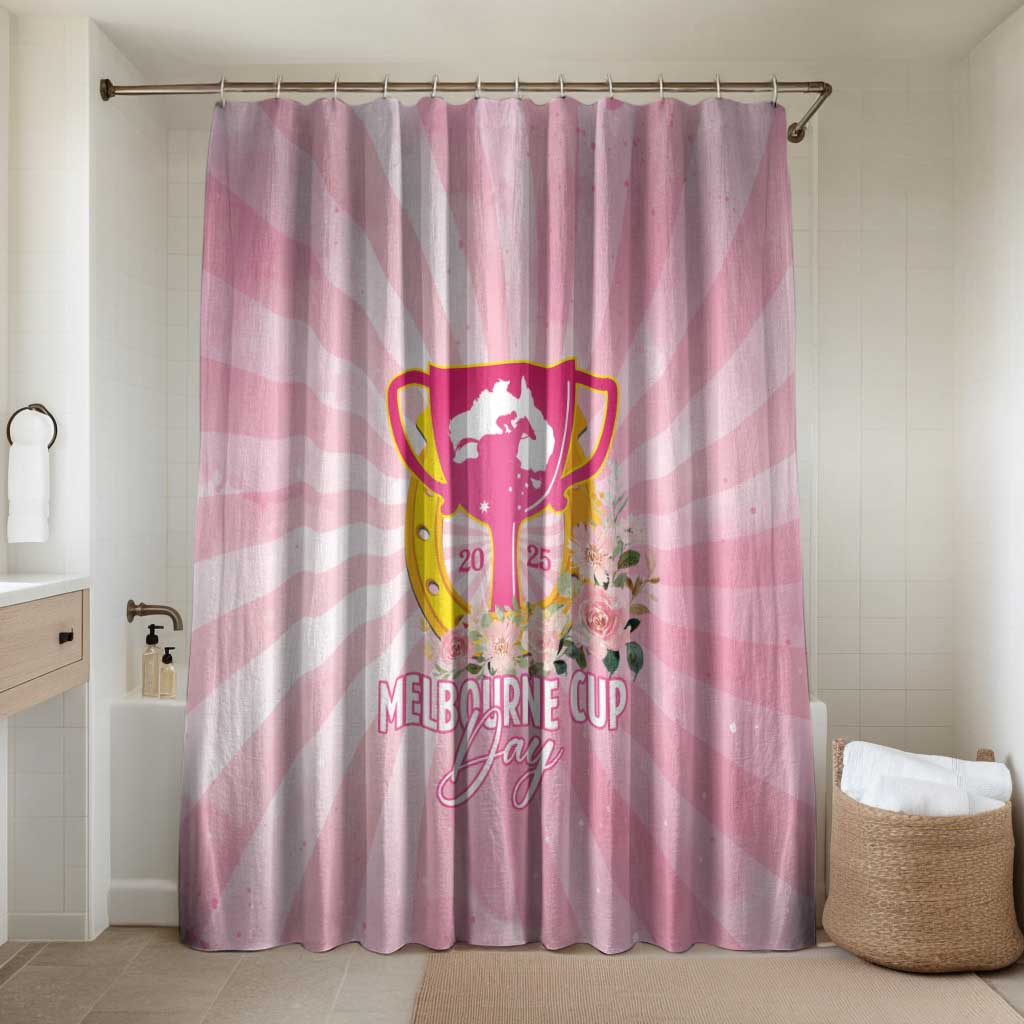 Australia Cup Melbourne Horse Racing Bathroom Set 2025 Champion Trophy With Horseshoe - Wonder Print Shop