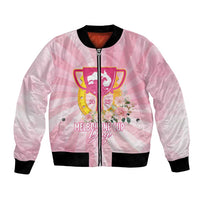 Australia Cup Melbourne Horse Racing Bomber Jacket 2025 Champion Trophy With Horseshoe - Wonder Print Shop