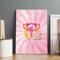 Australia Cup Melbourne Horse Racing Canvas Wall Art 2025 Champion Trophy With Horseshoe - Wonder Print Shop