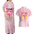 Australia Cup Melbourne Horse Racing Couples Matching Off Shoulder Maxi Dress and Hawaiian Shirt 2025 Champion Trophy With Horseshoe - Wonder Print Shop