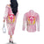 Australia Cup Melbourne Horse Racing Couples Matching Off The Shoulder Long Sleeve Dress and Long Sleeve Button Shirt 2025 Champion Trophy With Horseshoe - Wonder Print Shop