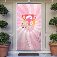 Australia Cup Melbourne Horse Racing Door Cover 2025 Champion Trophy With Horseshoe - Wonder Print Shop