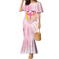 Australia Cup Melbourne Horse Racing Family Matching Mermaid Dress and Hawaiian Shirt 2025 Champion Trophy With Horseshoe - Wonder Print Shop