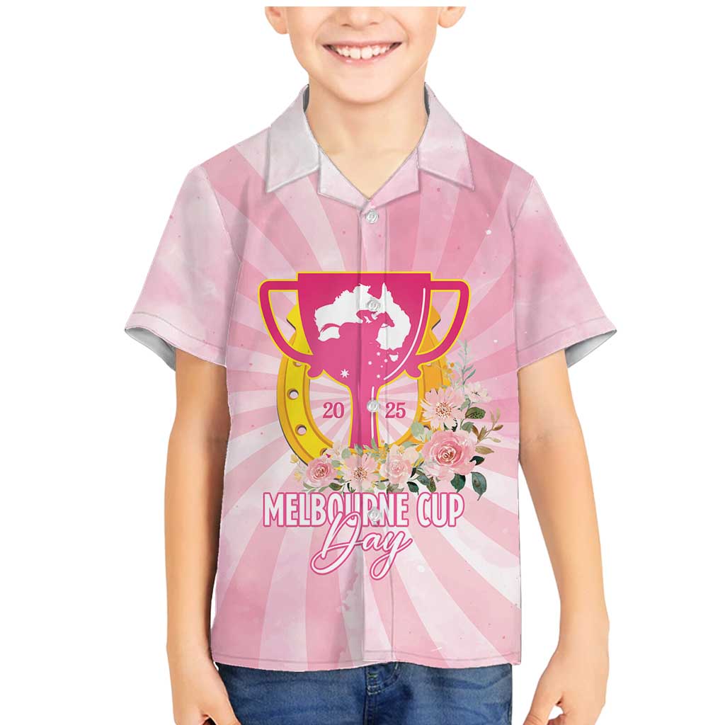 Australia Cup Melbourne Horse Racing Family Matching Mermaid Dress and Hawaiian Shirt 2025 Champion Trophy With Horseshoe - Wonder Print Shop
