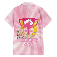 Australia Cup Melbourne Horse Racing Family Matching Puletasi and Hawaiian Shirt 2025 Champion Trophy With Horseshoe - Wonder Print Shop