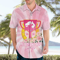 Australia Cup Melbourne Horse Racing Hawaiian Shirt 2025 Champion Trophy With Horseshoe - Wonder Print Shop