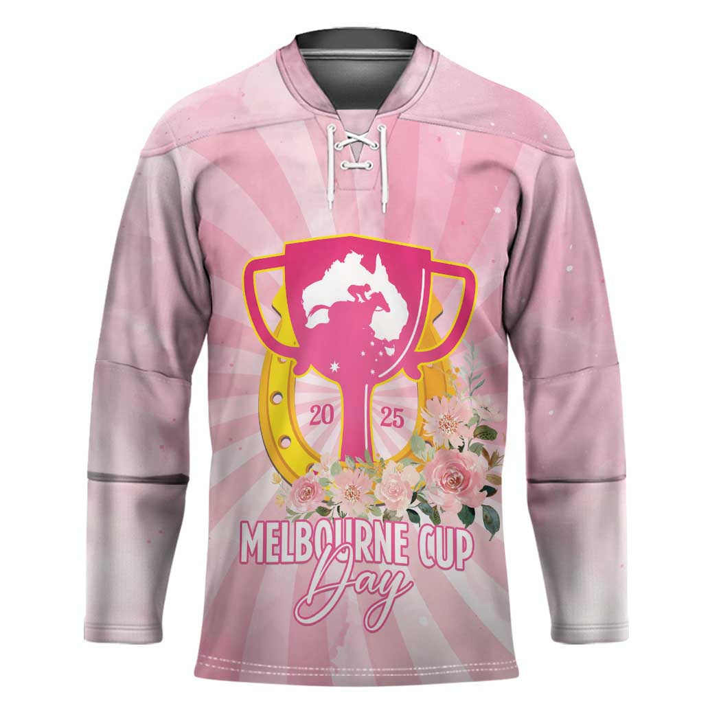 Australia Cup Melbourne Horse Racing Hockey Jersey 2025 Champion Trophy With Horseshoe - Wonder Print Shop