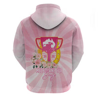 Australia Cup Melbourne Horse Racing Hoodie 2025 Champion Trophy With Horseshoe - Wonder Print Shop