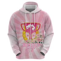 Australia Cup Melbourne Horse Racing Hoodie 2025 Champion Trophy With Horseshoe - Wonder Print Shop