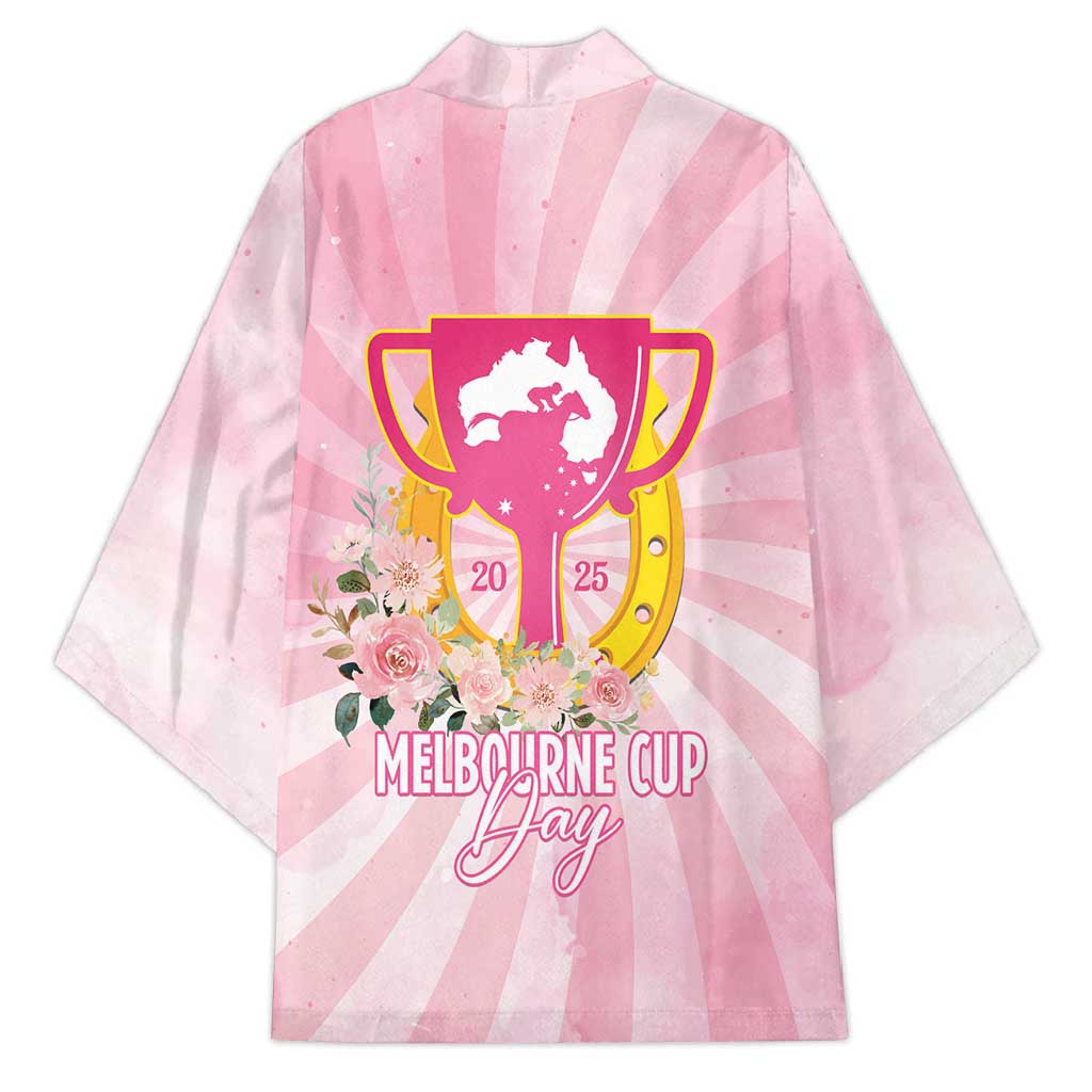 Australia Cup Melbourne Horse Racing Kimono 2025 Champion Trophy With Horseshoe - Wonder Print Shop