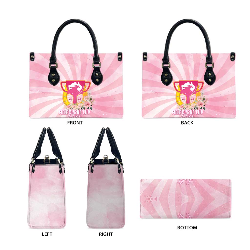 Australia Cup Melbourne Horse Racing Leather Bag 2025 Champion Trophy With Horseshoe - Wonder Print Shop