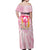Australia Cup Melbourne Horse Racing Off Shoulder Maxi Dress 2025 Champion Trophy With Horseshoe - Wonder Print Shop