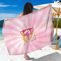 Australia Cup Melbourne Horse Racing Sarong 2025 Champion Trophy With Horseshoe - Wonder Print Shop