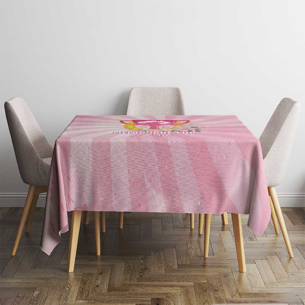 Australia Cup Melbourne Horse Racing Tablecloth 2025 Champion Trophy With Horseshoe - Wonder Print Shop