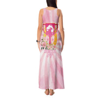 Australia Cup Melbourne Horse Racing Tank Maxi Dress 2025 Champion Trophy With Horseshoe - Wonder Print Shop