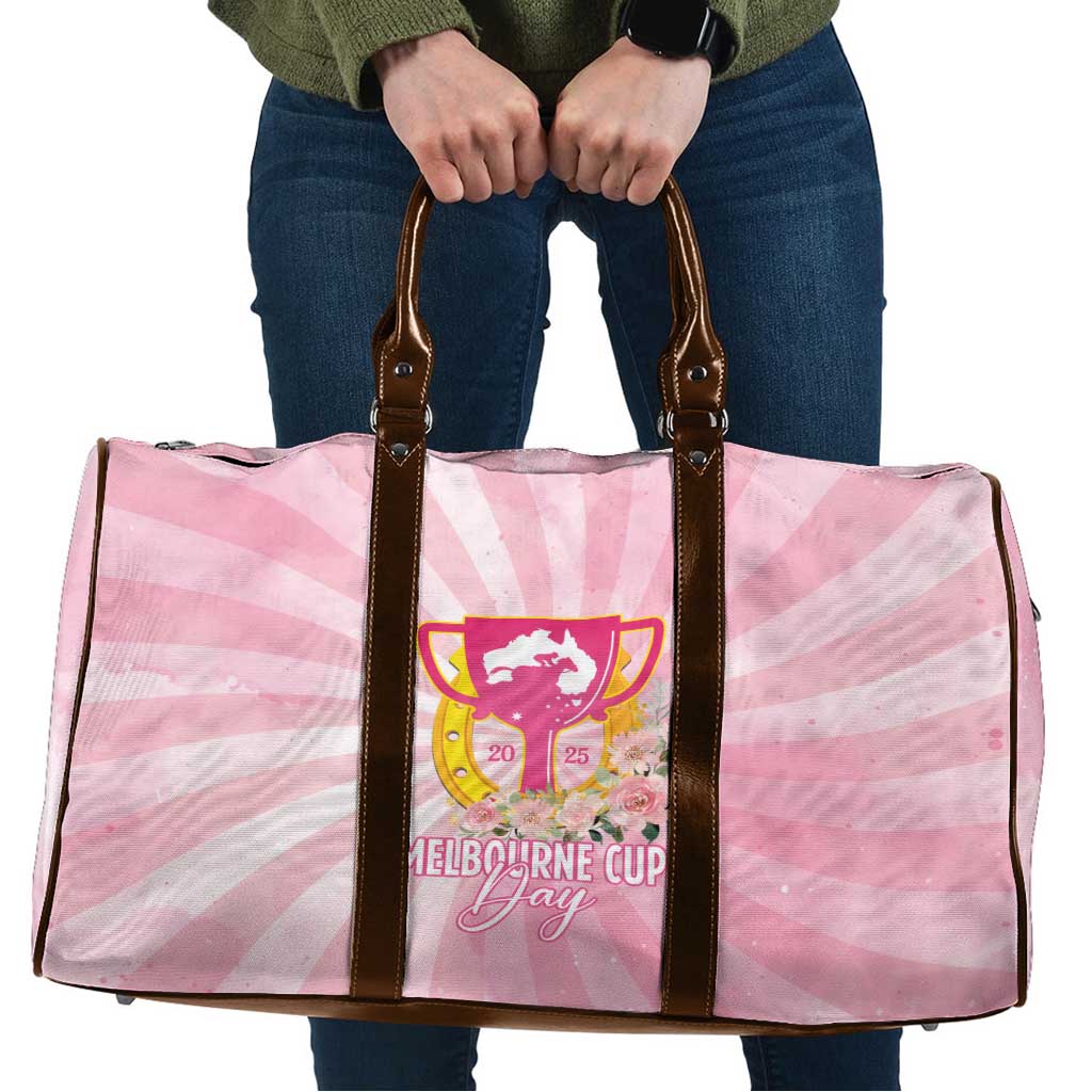 Australia Cup Melbourne Horse Racing Travel Bag 2025 Champion Trophy With Horseshoe - Wonder Print Shop