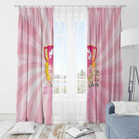 Australia Cup Melbourne Horse Racing Window Curtain 2025 Champion Trophy With Horseshoe - Wonder Print Shop