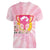 Australia Cup Melbourne Horse Racing Women V-Neck T-Shirt 2025 Champion Trophy With Horseshoe - Wonder Print Shop