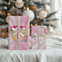 Australia Cup Melbourne Horse Racing Wrapping Paper 2025 Champion Trophy With Horseshoe - Wonder Print Shop