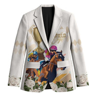 Australia Cup Caulfield Horse Racing Blazer Champion Trophy Mix White Roses - Wonder Print Shop