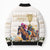 Australia Cup Caulfield Horse Racing Bomber Puffer Jacket Champion Trophy Mix White Roses - Wonder Print Shop
