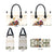 Australia Cup Caulfield Horse Racing Leather Bag Champion Trophy Mix White Roses - Wonder Print Shop