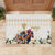 Australia Cup Caulfield Horse Racing Rubber Doormat Champion Trophy Mix White Roses - Wonder Print Shop