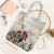 Australia Cup Caulfield Horse Racing Tote Bag Champion Trophy Mix White Roses - Wonder Print Shop