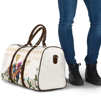 Australia Cup Caulfield Horse Racing Travel Bag Champion Trophy Mix White Roses - Wonder Print Shop
