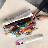 Australia Cup Caulfield Horse Racing Umbrella Champion Trophy Mix White Roses - Wonder Print Shop