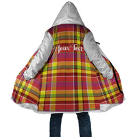 Personalized Dominica Creole Day Cloak Jounen Kweyol Red Madras Proud - Wonder Print Shop