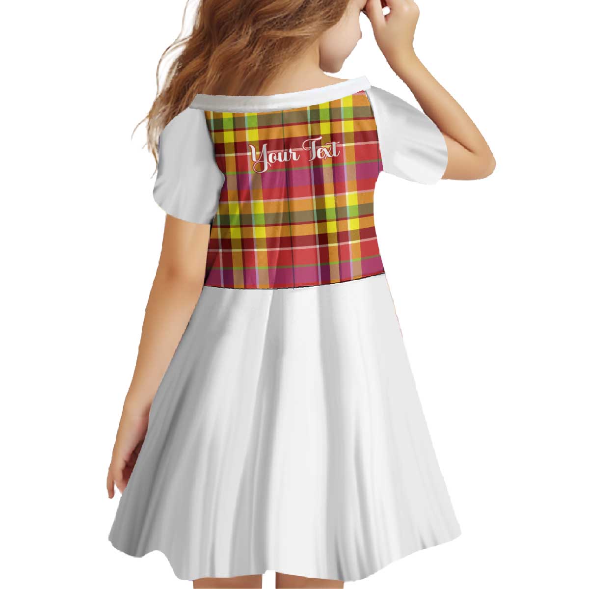 Personalized Dominica Creole Day Family Matching Off The Shoulder Long Sleeve Dress and Hawaiian Shirt Jounen Kweyol Red Madras Proud - Wonder Print Shop