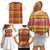 Personalized Dominica Creole Day Family Matching Off Shoulder Short Dress and Hawaiian Shirt Jounen Kweyol Red Madras Proud - Wonder Print Shop