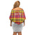 Personalized Dominica Creole Day Family Matching Off Shoulder Short Dress and Hawaiian Shirt Jounen Kweyol Red Madras Proud - Wonder Print Shop