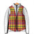 Personalized Dominica Creole Day Padded Jacket Jounen Kweyol Red Madras Proud - Wonder Print Shop