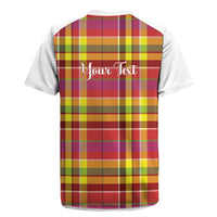 Personalized Dominica Creole Day Rugby Jersey Jounen Kweyol Red Madras Proud - Wonder Print Shop