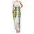 Personalized Dominica Creole Day Family Matching Tank Maxi Dress and Hawaiian Shirt Jounen Kweyol Blue Madras Proud - Wonder Print Shop