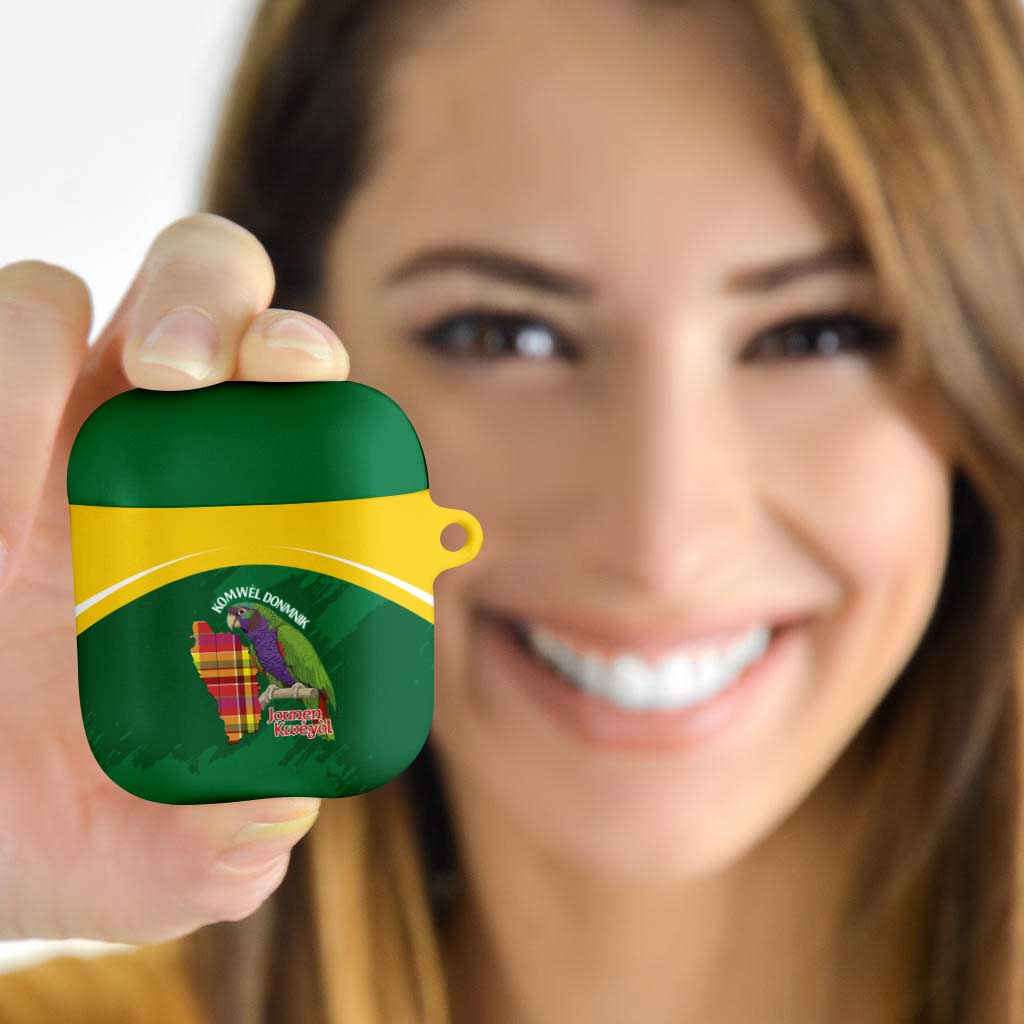 Komwel Donmnik Jounen Kweyol AirPods Case Dominica Creole Day Imperial Amazon - Wonder Print Shop